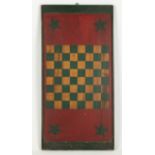 Vintage Painted Game Board