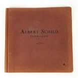 Rare Swiss Albert Schild Illustrated Black Forest Carving Catalog