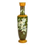 Majolica Floor Vase