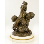 Claude Michel Clodion (French, 1738–1814) Bronze Putti Group