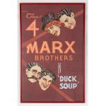 The 4 Marx Brothers in Duck Soup Poster