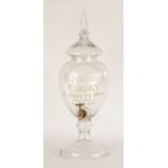 Old Scotch Whisky Glass Decanter