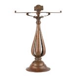 Arts & Crafts Hammered Copper Lamp Base