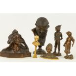 Group of Various Cabinet Bronzes