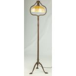 Tiffany Studios, New York, Bronze Floor Lamp