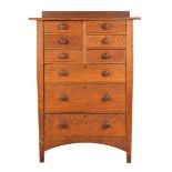 Gustav Stickley Tall Chest of Drawers