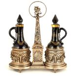 Austrian Sterling Silver Decanters