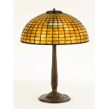 Tiffany Studios, New York, Leaded Table Lamp