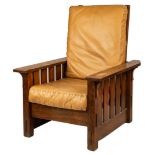 Gustav Stickley Morris Lounge Chair