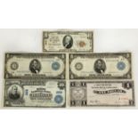 Group of Vintage Currency