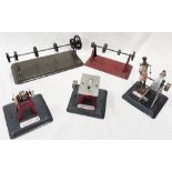 Live Steam accessories to include Marx Toys J-9058 Grinding Stone, J-9061 Buffer and J-9060 Power