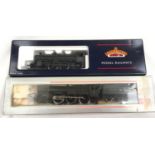 Two OO Gauge steam locomotives: Bachmann 31-709 B1 61008 Kudu BR Lined Black and Lima L205103 GWR