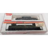 Two Arnold N Gauge Electric locomotives: Krokodil 13254 and Pennsylvania 4829.