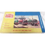 Hornby Dublo 2-rail electric Train Set 2019 containing Tank Goods Train 2-6-4 No.80033 in BR black