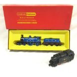 Hornby R553 Caledonian Railway 4-2-2 locomotive- appears in Good Plus condition in Good Plus box