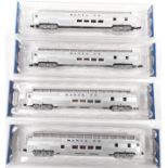 4 Bachmann N Gauge 74352 "N" Passenger Cars.