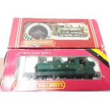 2 x Hornby OO gauge locomotives- R041 GWR 57XX 0-6-0 Pannier Tank and R059 GWR Class 2721 Pannier