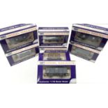 Eight boxed Dapol wagons. Mint in Near Mint boxes.