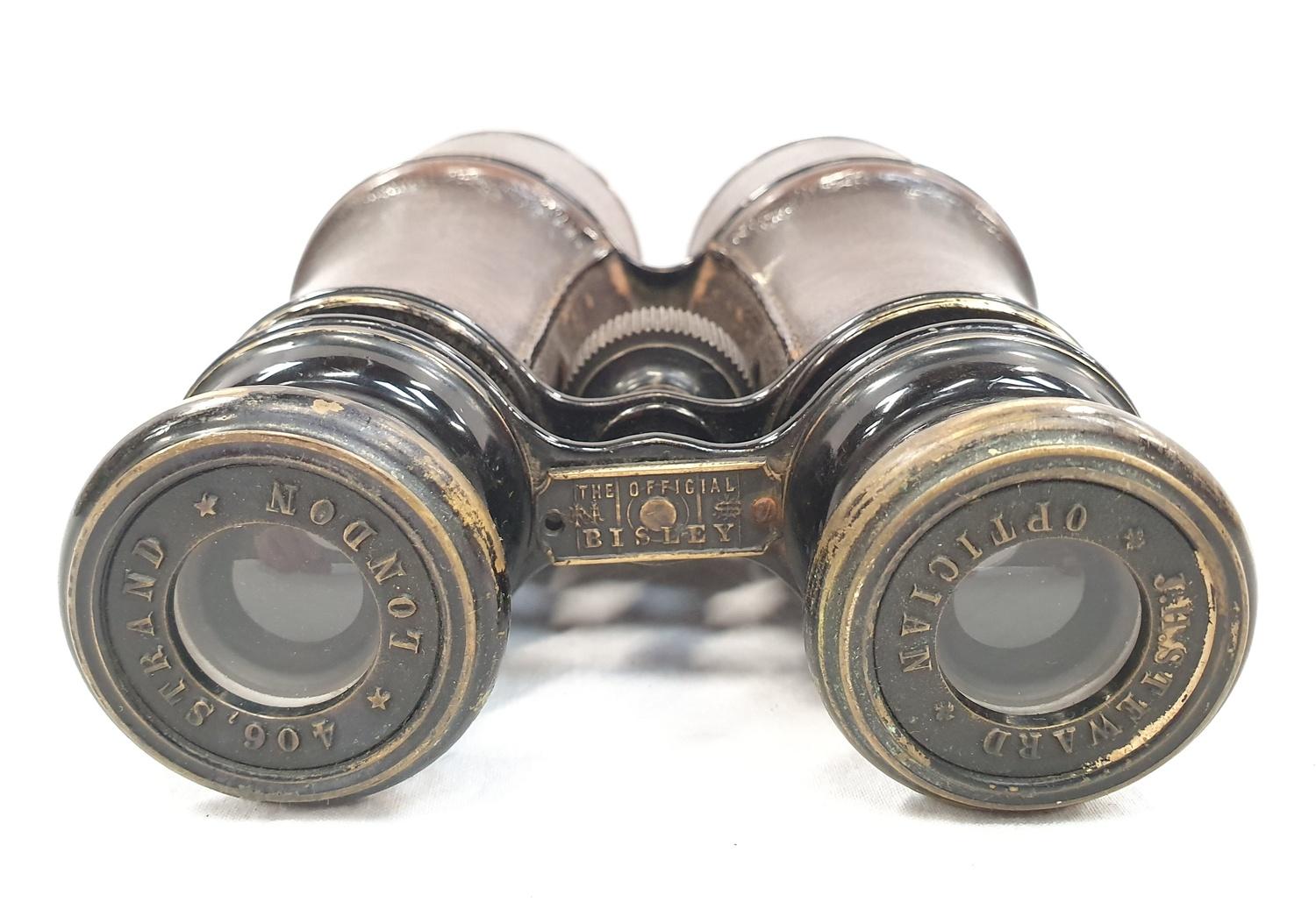 J.H.Steward Ltd Optician cased binoculars. - Image 2 of 3