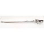 Household Calvary Troopers Sword with Scabbard. Made 1947 by Wilkinson Sword.