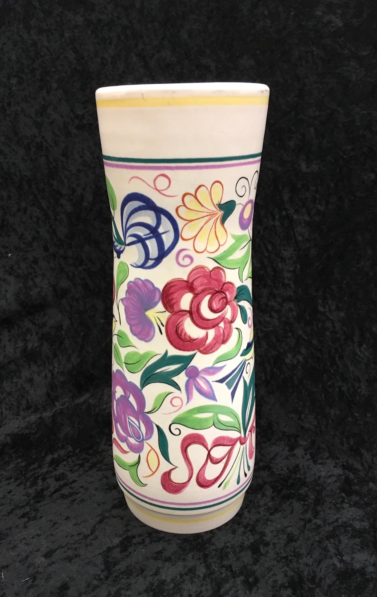 Poole Pottery LE pattern vase.