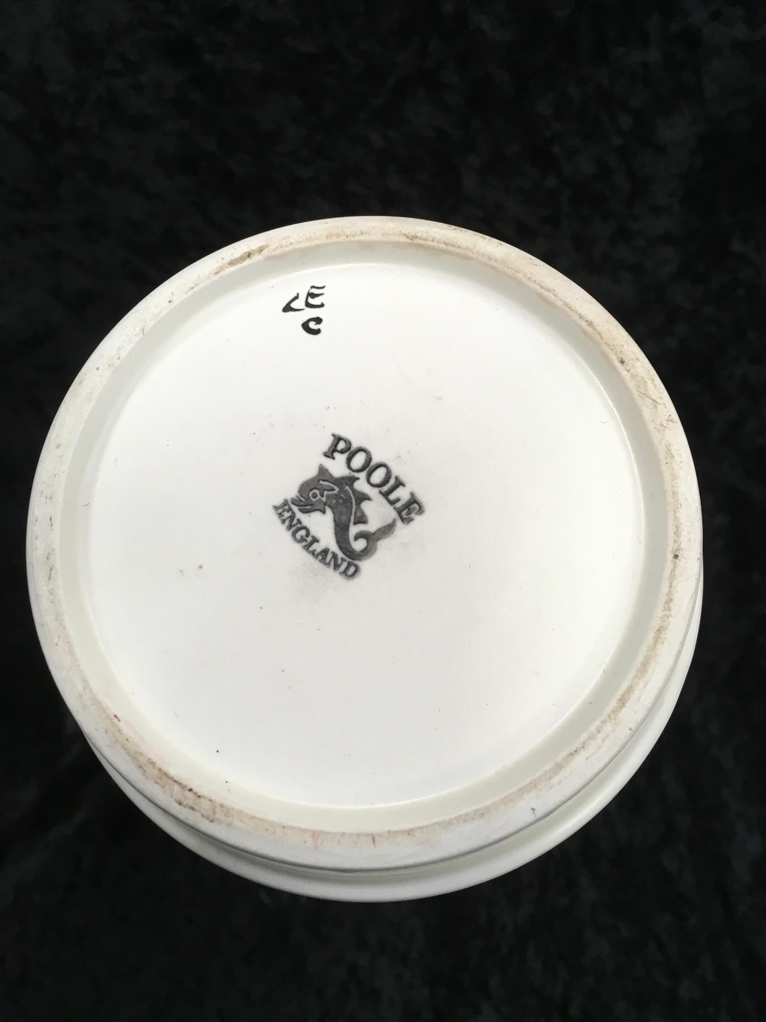 Poole Pottery LE pattern vase. - Image 3 of 3