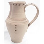 Carter & Co Poole Pottery early etruscan ware ewer by James Radley Young decorated in simple dot de