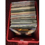 LARGE BOX OF ROCK / POP VINYL ALBUMS. This collection consist's of artist's - Elvis Presley - ZZ Top