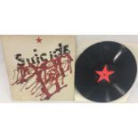 SUICIDE VINYL LP RECORD. A great example of the first UK press of Suicide by Suicide on Red Star