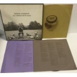 GEORGE HARRISON 'ALL THINGS MUST PASS' BOX SET. Ex condition box set of 3 albums complete with