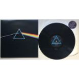 PINK FLOYD 'THE DARK SIDE OF THE MOON' LP RECORD. Here from 1973 we find in Ex condition this