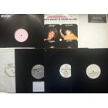 CLUB / 12" PROMO RECORDS. This set of 7 includes - Whitney Houston - Edwin Starr - Stevie Wonder -