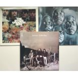 3 FANTASTIC ALBUMS BY THE BYRDS. Byrdmaniax - Farther Along & Greatest Hits all here on the CBS