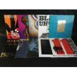 ROCK GOTH PUNK ORIENTATED VINYL LP RECORDS. Nice selection of 10 albums here all in VG++