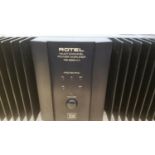 ROTEL RB-985MKII POWER AMPLIFIER. This THX-certified amplifier delivers 110 watts through each of