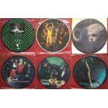 PACK OF 7" PICTURE / COLOURED 7" SINGLE RECORDS. This bunch includes artist's as follows - XTC - The