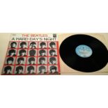 ITALIAN COPY OF THE BEATLES 'A HARD DAYS NIGHT' LP. On Parlophone - 3C 062-04145 Stereo with Red