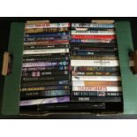 BOX OF 34 MUSIC RELATED DVD'S. Artist's include - Tom Jones - Nat King Cole - Robbie Williams -