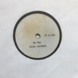 EDDIE COCHRAN 'MY WAY' VINYL 8" RECORD. A strange one here that plays at 78rpm. Has 'Milk Cow Blues'