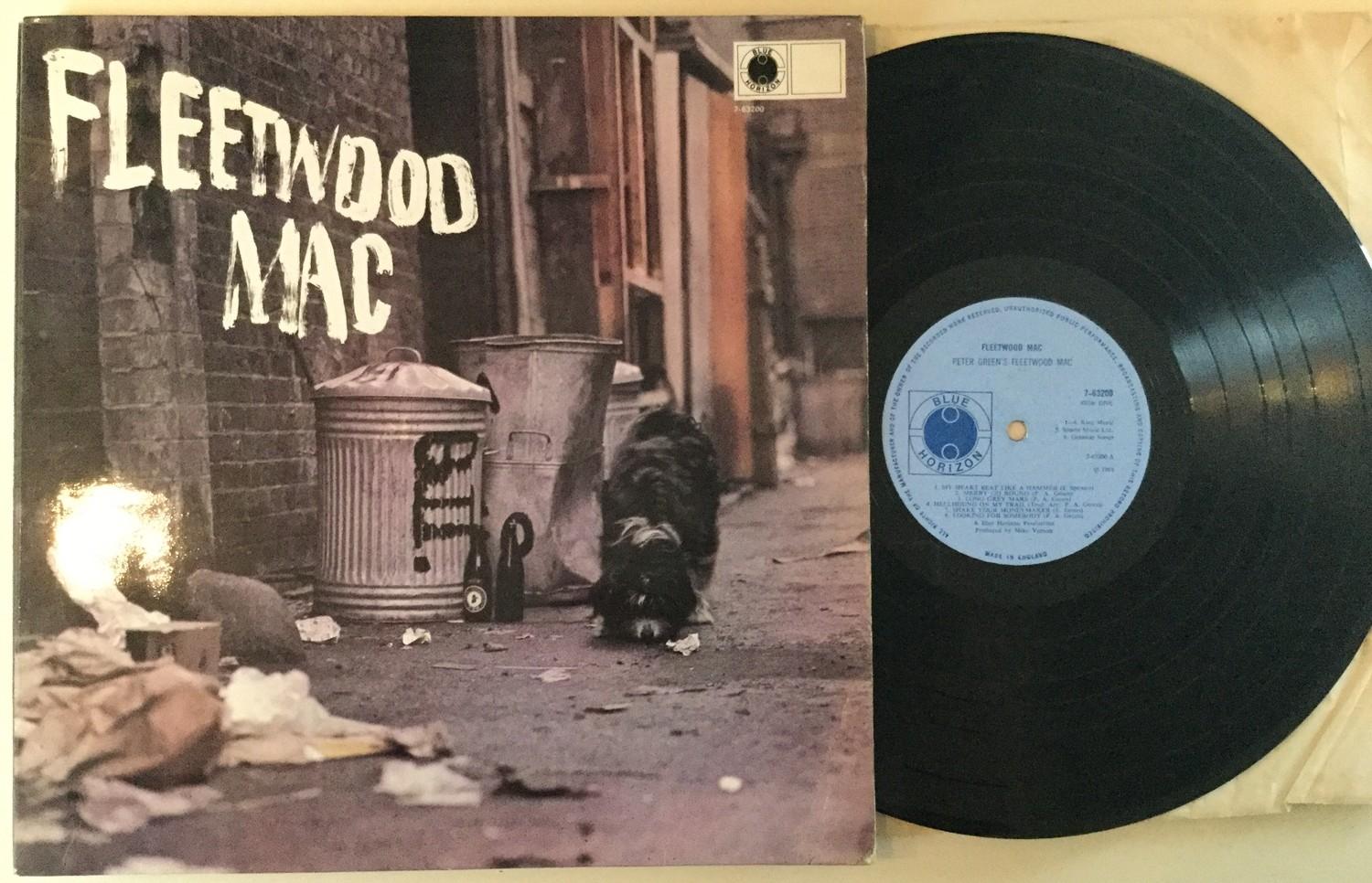 FLEETWOOD MAC - PETER GREEN'S FLETWOOD MAC - LP RECORD. Original 1968 mono Blue Horizon 7-63200 UK