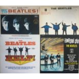 BEATLES FOREIGN PRESSED VINYL LP RECORDS. Starting of in Japan we have 'Help & Rubber Soul' followed