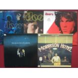 COLLECTION OF DOORS LP VINYL RECORDS. 6 albums here commencing with 'Morrison Hotel' on Elektra K