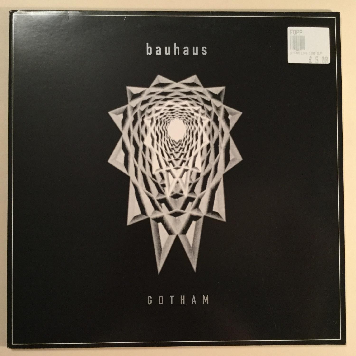 BAUHAUS 'GOTHAM' VINYL LP RECORD. Found here on the Belgium KK Records press with No. 28182 12001.