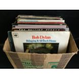 VARIOUS ROCK / POP LP RECORDS. This lot has contributions from - Bob Dylan - The Beatles - Pink