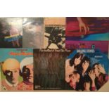 COLLECTION OF VARIOUS VINYL LP RECORDS. Here we have a selection from - The Hollies - Rolling Stones