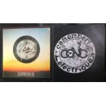 2 X GONG VINYL LP RECORDS. Here we find 'Camembert Electrique & Expresso 2' both on the Virgin