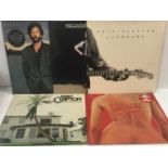 ERIC CLAPTON x 5 VINYL LP RECORDS. This set includes title?s - E.C Was Here - 461 Ocean