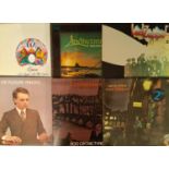 VARIOUS ROCK / POP LP RECORDS. 11 vinyl LP records to include the following artists - Wings - Pat