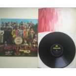 BEATLES 'Sgt PEPPERS LONELY HEARTS CLUB BAND' STEREO VINYL LP RECORD. Superb early press here on