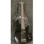 GIO IBANEZ BASS GUITAR. N427 5-string electric bass finished in ebony blackThis instrument is in